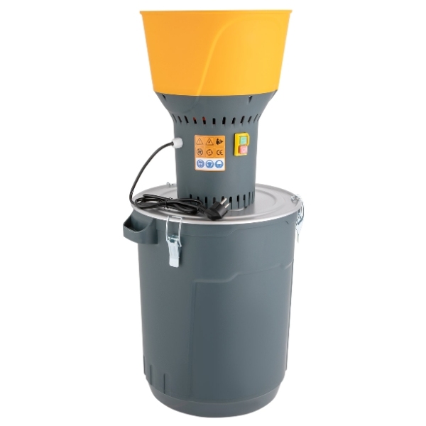 Elektrischer Fleischwolf, 1300 W, mit 50-l-Eimer und 5 Sieblöchern, geeignet für die Futterherstellung Elektrischer Fleischwolf, 1300 W, mit 50-l-Eimer und 5 Sieblöchern, geeignet für die Futterherstellung