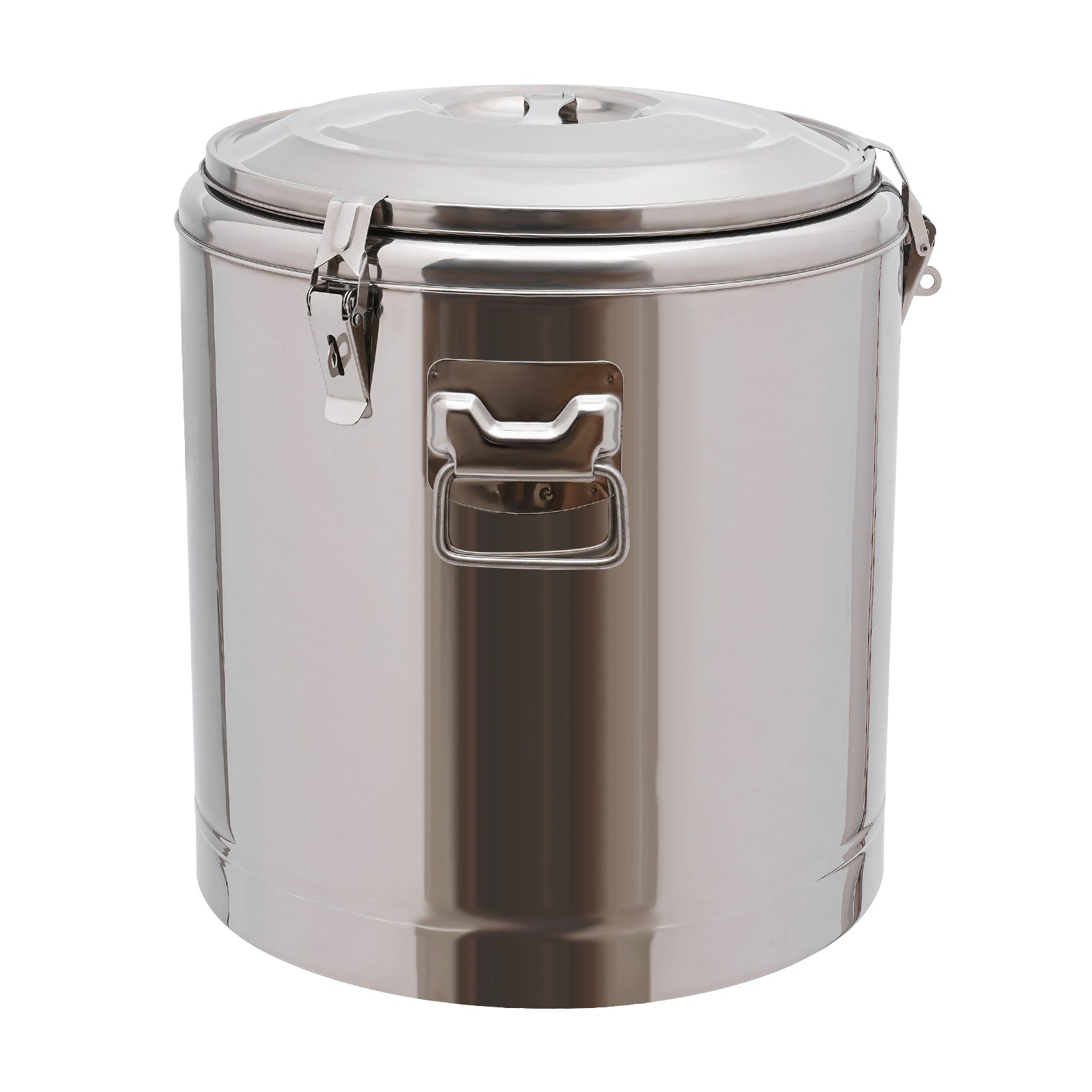 Edelstahl Nahrungsmittelwärmer, 40L Edelstahl Lebensmittel Warmer kalter Behälter Wärmer mit Deckel (40L)