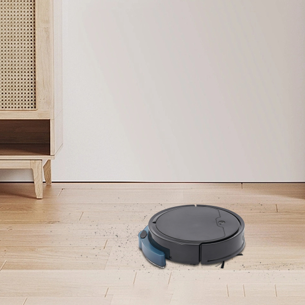 3-in-1-Kehrmaschine und Staubsauger für Zuhause, Büro, Bibliothek, Friseursalon, Tierhandlung und mehr – Schwarz