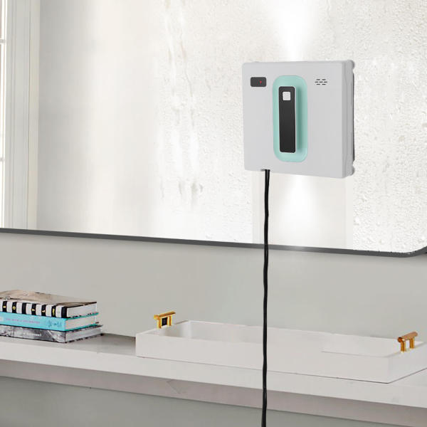 Automatischer Fenstersauger, Fensterputzroboter, Fensterreinigungsmaschine, Weiß + Grün Automatischer Fenstersauger, Fensterputzroboter, Fensterreinigungsmaschine, Weiß + Grün