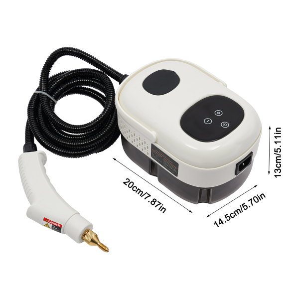 CNCEST Dampfreinigungsmaschine Hochdruck-Dampfreinigungsmaschine 2500W Weiß