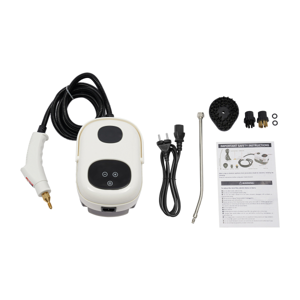 CNCEST Dampfreinigungsmaschine Hochdruck-Dampfreinigungsmaschine 2500W Weiß