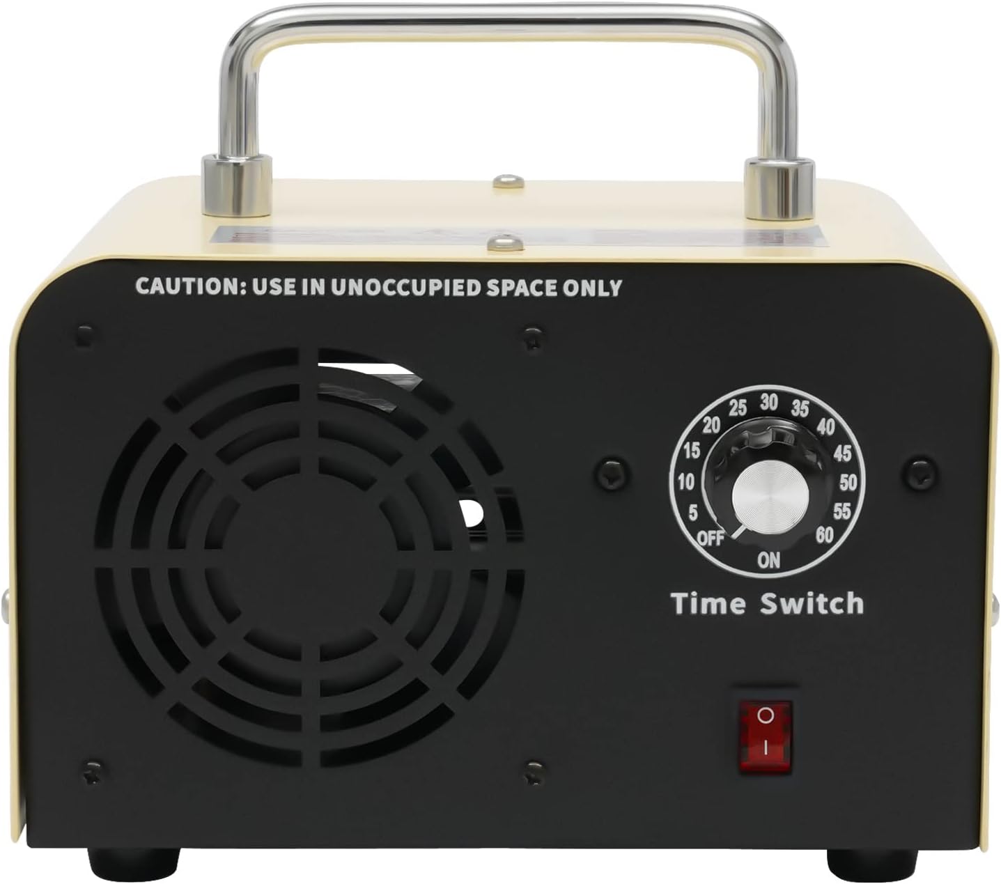 Industrieller Ozongenerator mit 60 min Timer, 10.000 mg/h, tragbarer Ozon Gerät Luftreiniger