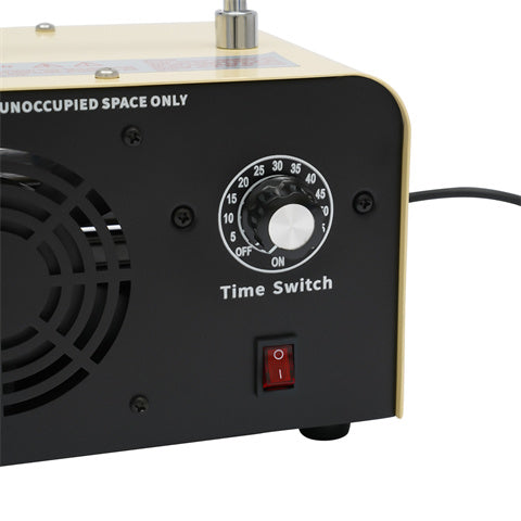 Industrieller Ozongenerator mit 60 min Timer, 10.000 mg/h, tragbarer Ozon Gerät Luftreiniger