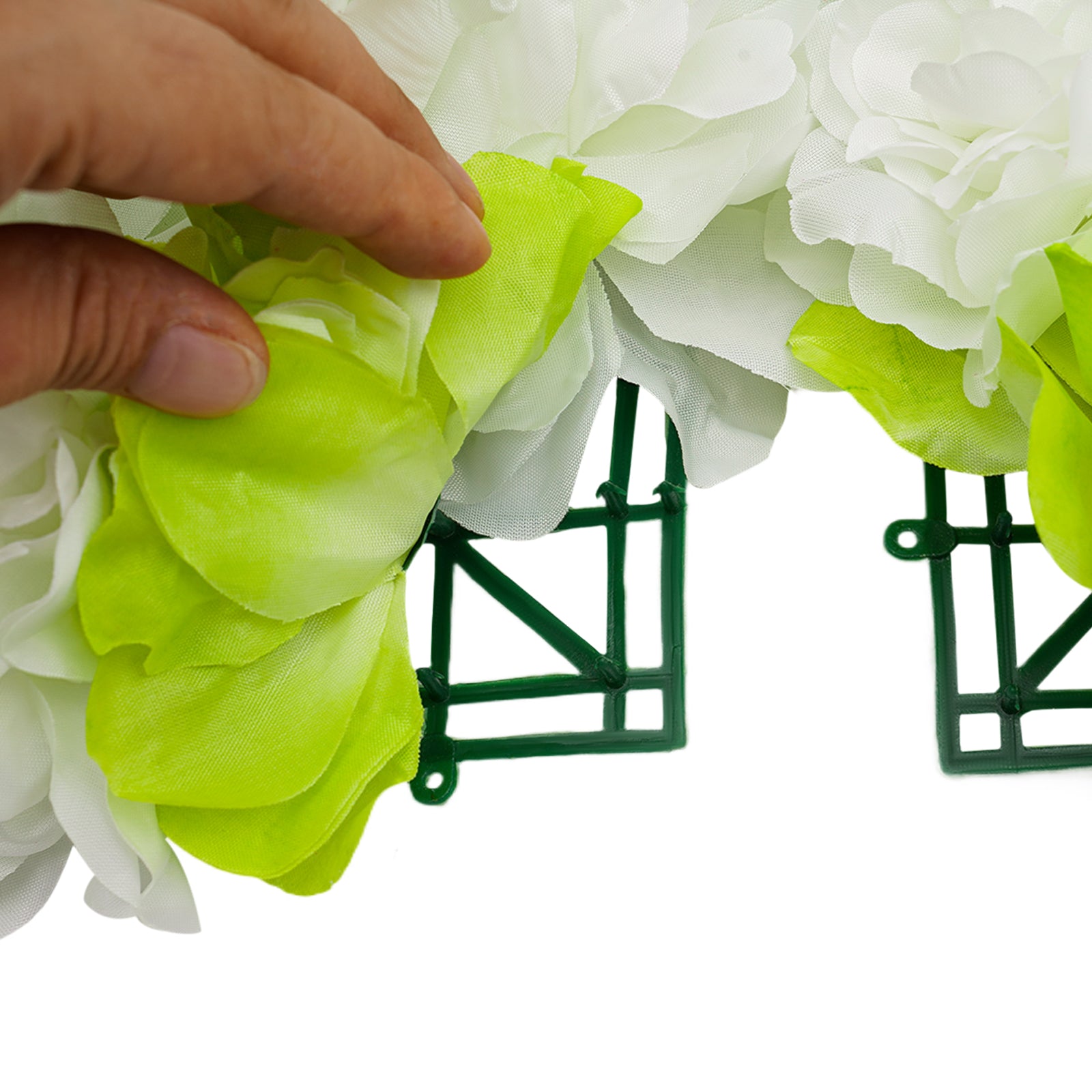 CNCEST 3D Blume Wandtafel, künstliche Blumen Wand Hintergrund Seide Rose Matte für Home Party Hochzeit Hintergrund Wanddekoration