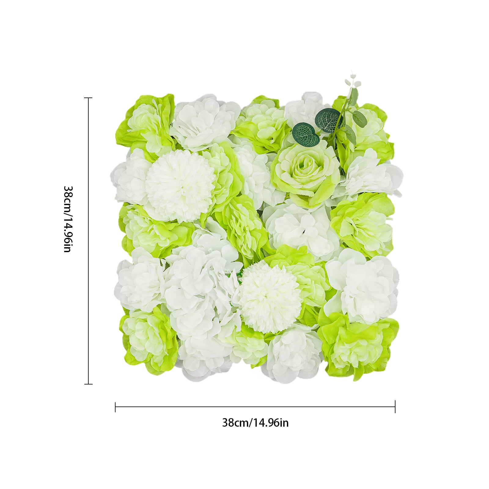 CNCEST 3D Blume Wandtafel, künstliche Blumen Wand Hintergrund Seide Rose Matte für Home Party Hochzeit Hintergrund Wanddekoration