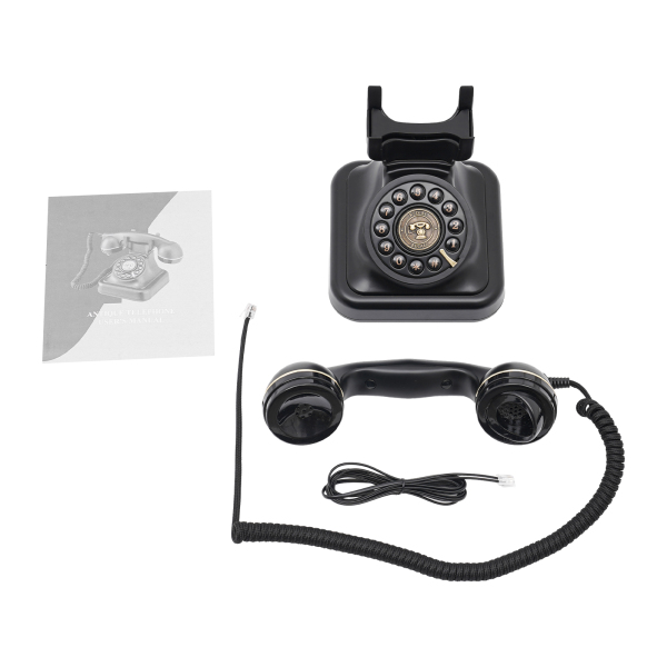 CNCEST Schnurgebundenes Telefon Schnurwahltelefon Klassisches Schnurgebundenes Tischtelefon