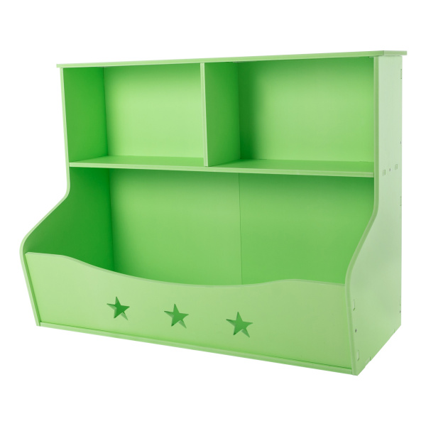 CNCEST Kinderregal, Aufbewahrungsregal Bücherregal, Zeitungsständer 