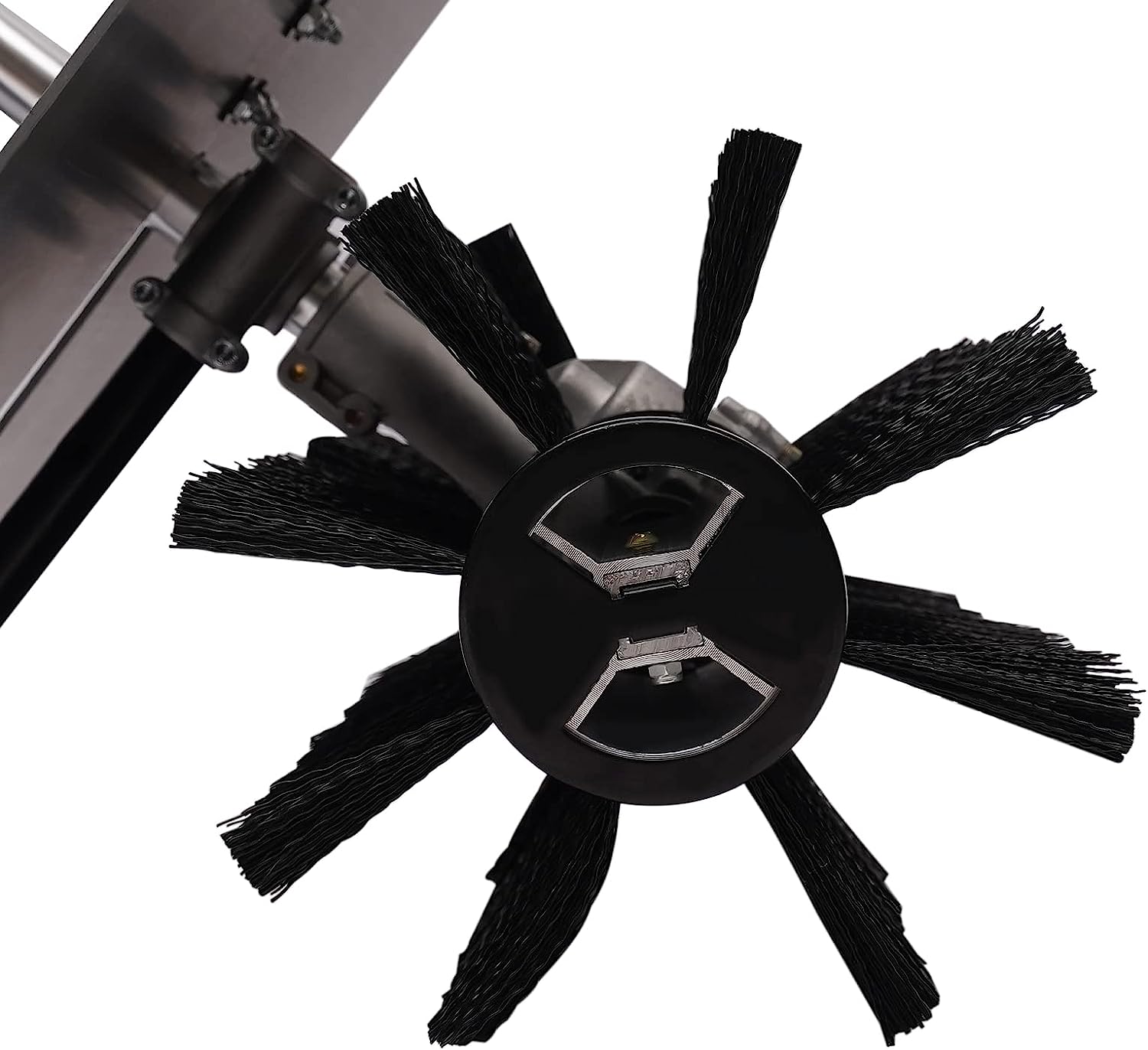 Handgeführte Kehrmaschinen 43CC 2-Takt-Motor 1,7 PS Kunstrasenbürste Power-Besen Kunstrasenbürste Power-Besen Kunstrasenkehrmaschine