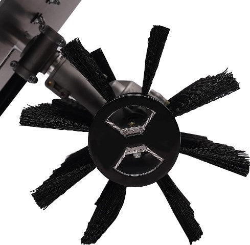 Handgeführte Kehrmaschinen 43CC 2-Takt-Motor 1,7 PS Kunstrasenbürste Power-Besen Kunstrasenbürste Power-Besen Kunstrasenkehrmaschine