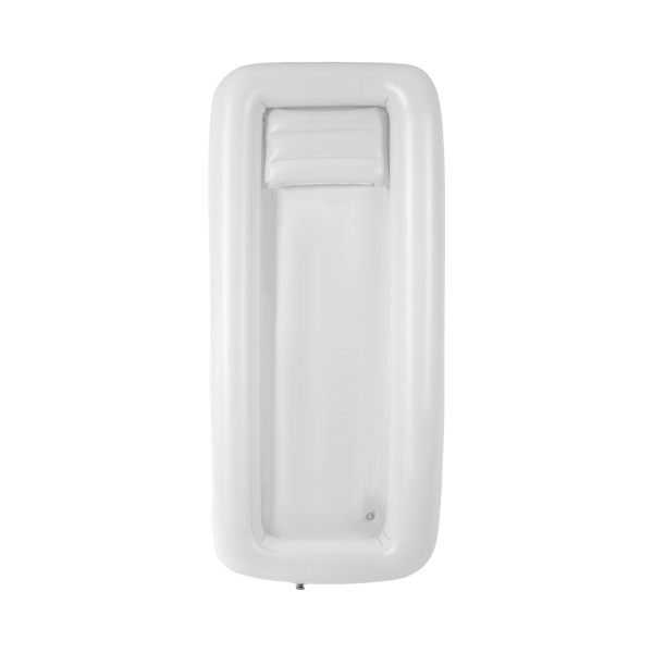 Medizinisches aufblasbares Duschset, aufblasbare PVC-Badewanne für Erwachsene, tragbares Duschsystem im Bett mit Luftpumpe