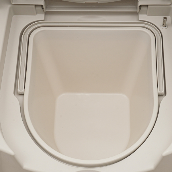 Nachttisch-Toilettenstuhl, tragbarer Toilettenstuhl, höhenverstellbare Toilettentoilette für den Heimgebrauch