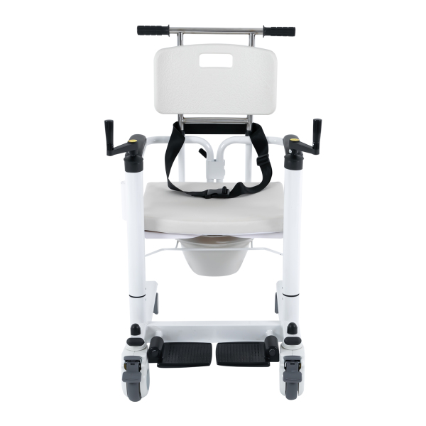 Rollstuhl mit Lift zum Patiententransfer, Patiententransferstuhl für zu Hause (manuelles Modell) Rollstuhl mit Lift zum Patiententransfer, Patiententransferstuhl für zu Hause (manuelles Modell)