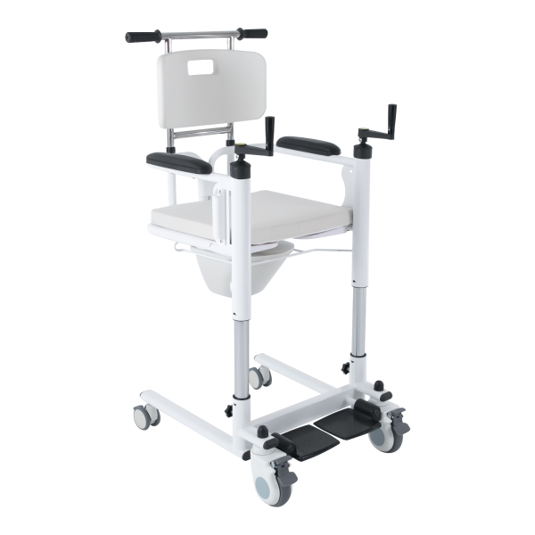 Rollstuhl mit Lift zum Patiententransfer, Patiententransferstuhl für zu Hause (manuelles Modell)