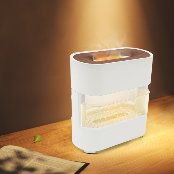 CNCEST Duftexpander, Ultraschall-Luftbefeuchter, Mini-Luftbefeuchter mit LED, Luftbefeuchter