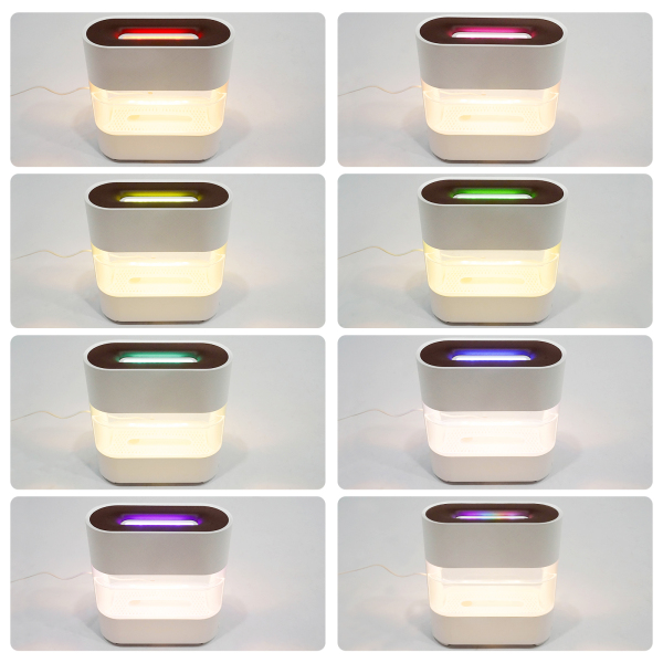 CNCEST Duftexpander, Ultraschall-Luftbefeuchter, Mini-Luftbefeuchter mit LED, Luftbefeuchter