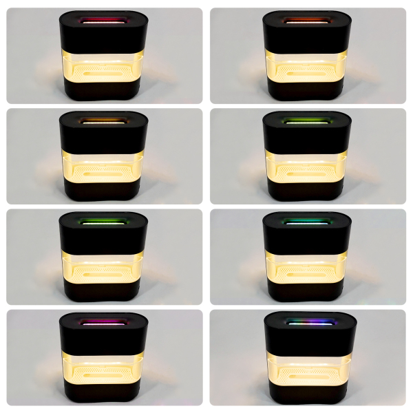 CNCEST Duftexpander, Ultraschall-Luftbefeuchter, Mini-Luftbefeuchter mit LED, Luftbefeuchter