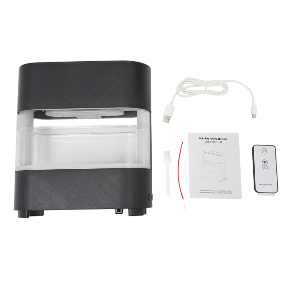 CNCEST Duftexpander, Ultraschall-Luftbefeuchter, Mini-Luftbefeuchter mit LED, Luftbefeuchter