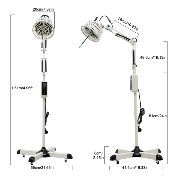 Infrarotlichttherapielampe, rote Infrarotlichttherapielampe, TDP-Wärmelampe