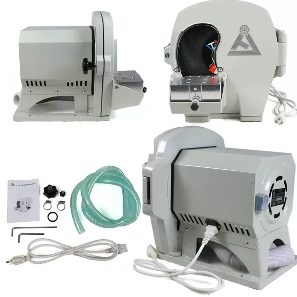 500W Modell Gipstrimmer Wet Modell Trimmer Maschine Gipsmodelltrimmer Abrasive Gipsmodell Trimmer Disc Wheel Lab