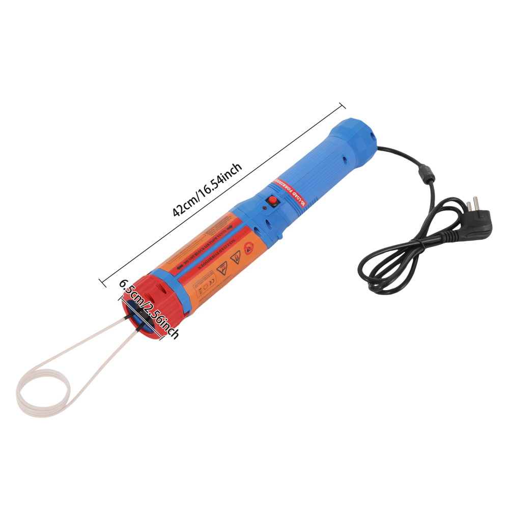 1800W Magnetischer Induktionsheizer Für Autos – Inkl. 4 Heizspulen, Bis 800 °C, Zum Lösen Von Rostigen Schrauben & Muttern