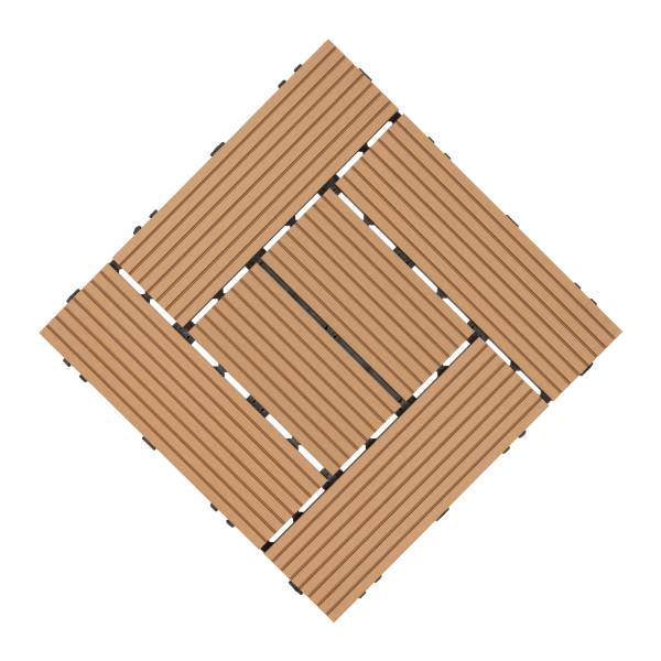 Bodenfliesen, Bodenbelag mit Drainage, Terrassenbodenfliesen