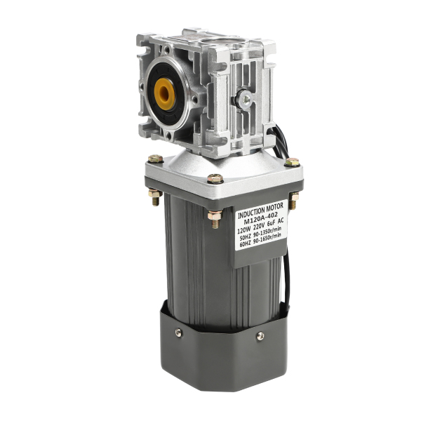 Schneckengetriebemotor, 120 W, Wechselstrom, 220 V, industrieller Drehzahlregler Schneckengetriebemotor, 120 W, Wechselstrom, 220 V, industrieller Drehzahlregler