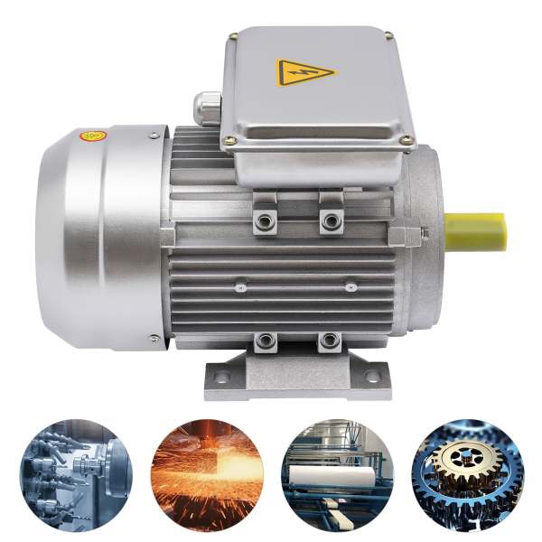 Elektromotor 750W 240V Drehzahl 1380U/min 50Hz 0,75kW Wellendurchmesser Elektromotor 750W 240V Drehzahl 1380U/min 50Hz 0,75kW Wellendurchmesser