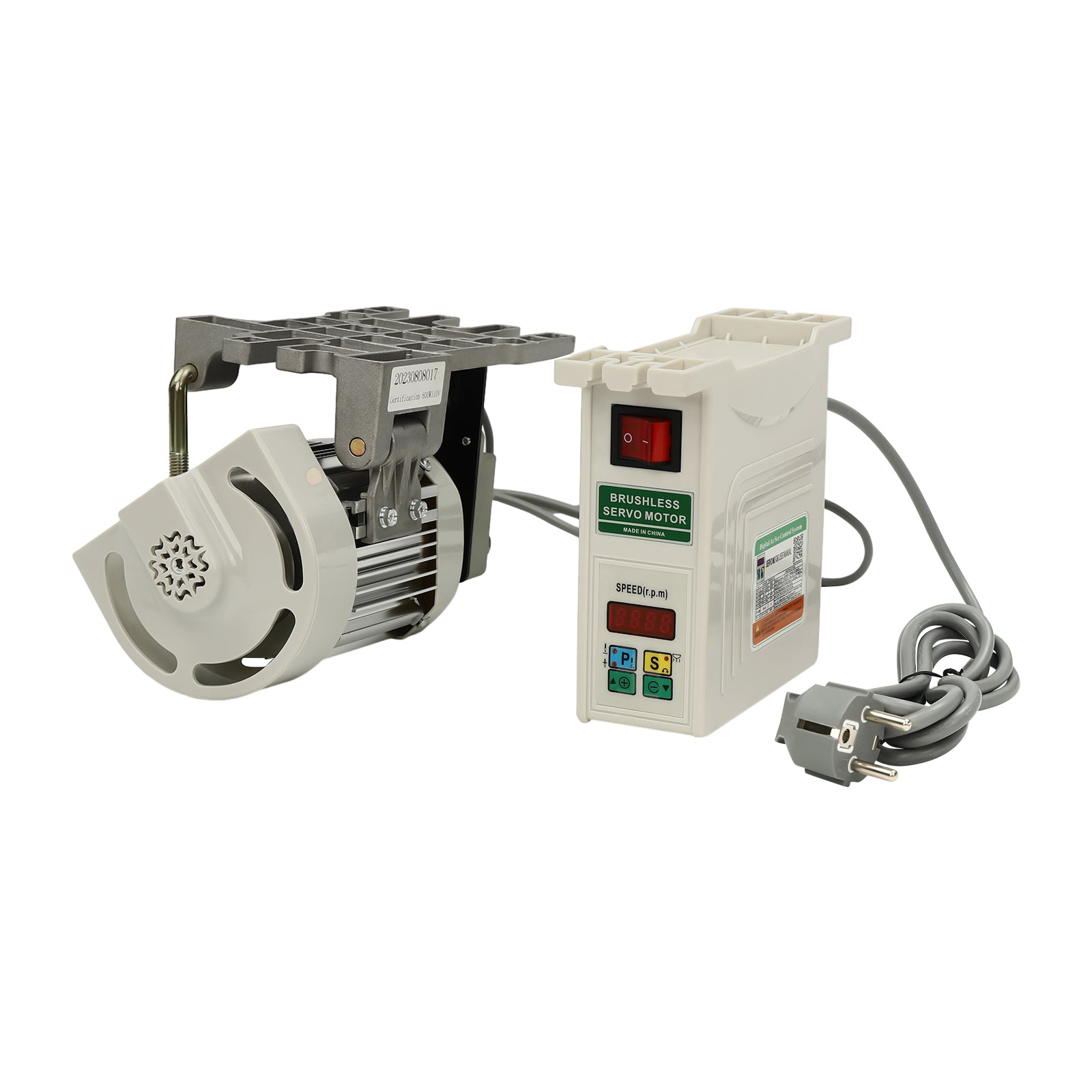 600W 220V Energiesparender Schwanzloser Servomotor Für Industrielle Nähmaschine 600W 220V Energiesparender Schwanzloser Servomotor Für Industrielle Nähmaschine