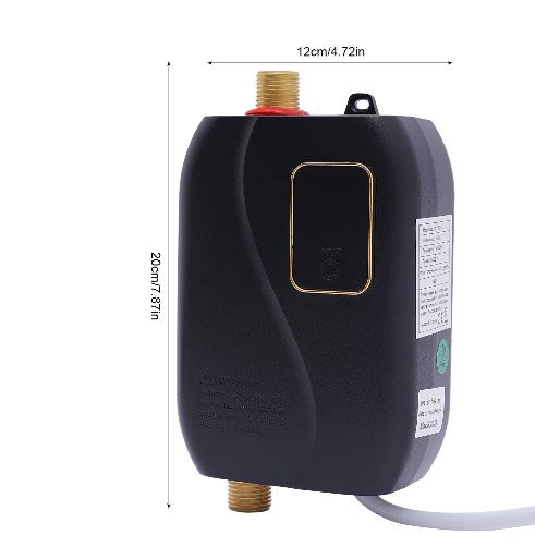 Durchlauferhitzer Warmwasser Elektro Dusche Tankless Heizung Bad Küche Durchlauferhitzer Elektro Warmwasser Heizung Bad Küche Digitale mit LCD-Temperaturanzeige