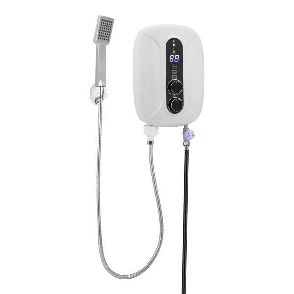 Elektrischer Wassererhitzer, Warmwasser-Durchlauferhitzer, Tankloser Wassererhitzer Elektrischer Wassererhitzer, Warmwasser-Durchlauferhitzer, Tankloser Wassererhitzer