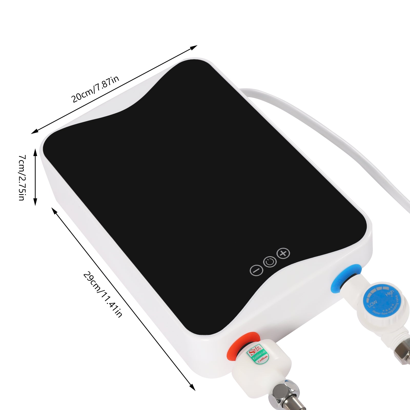 5500W Elektronische Instant Warmwasserbereiter, Mini Instant Warmwasserbereiter 220V