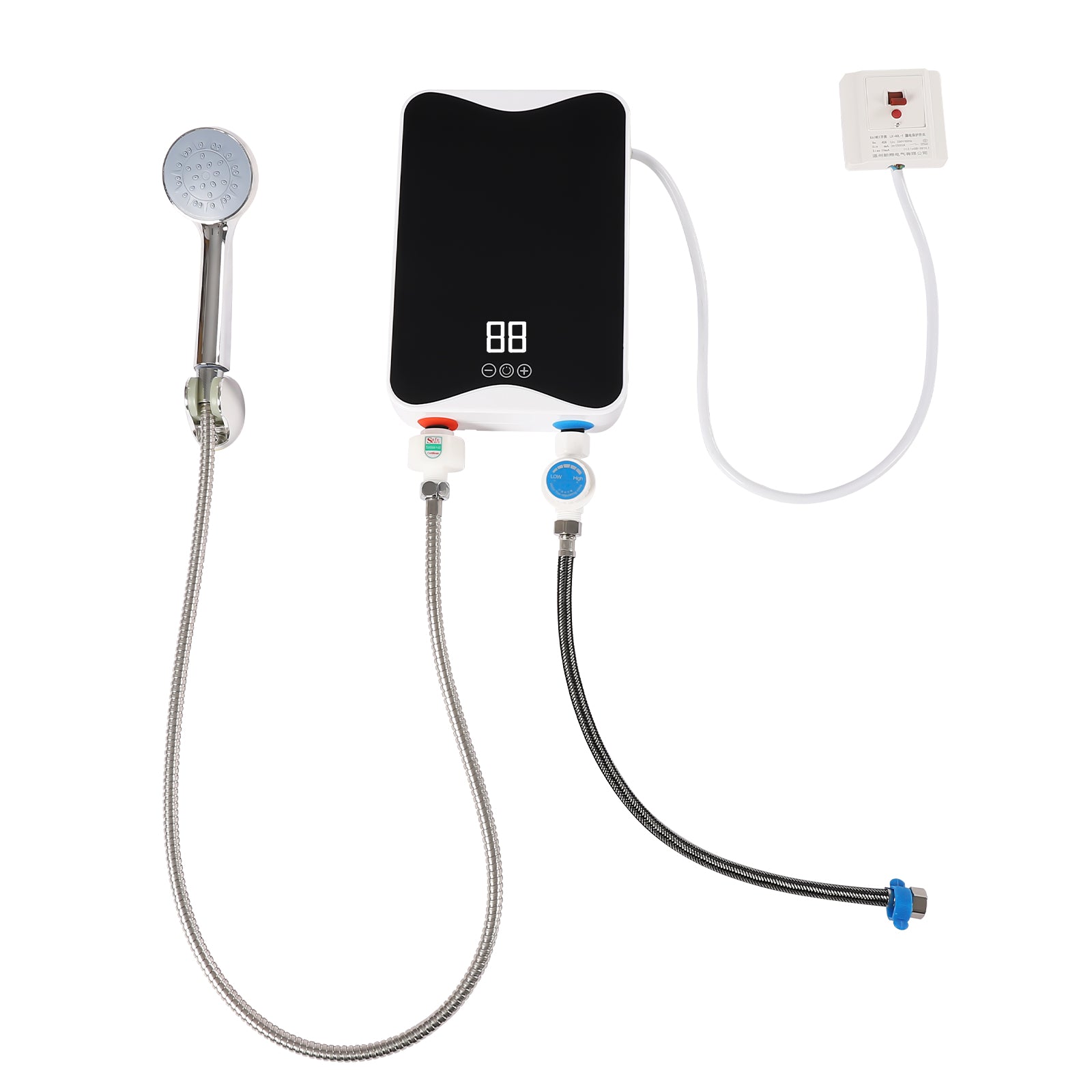 5500W Elektronische Instant Warmwasserbereiter, Mini Instant Warmwasserbereiter 220V