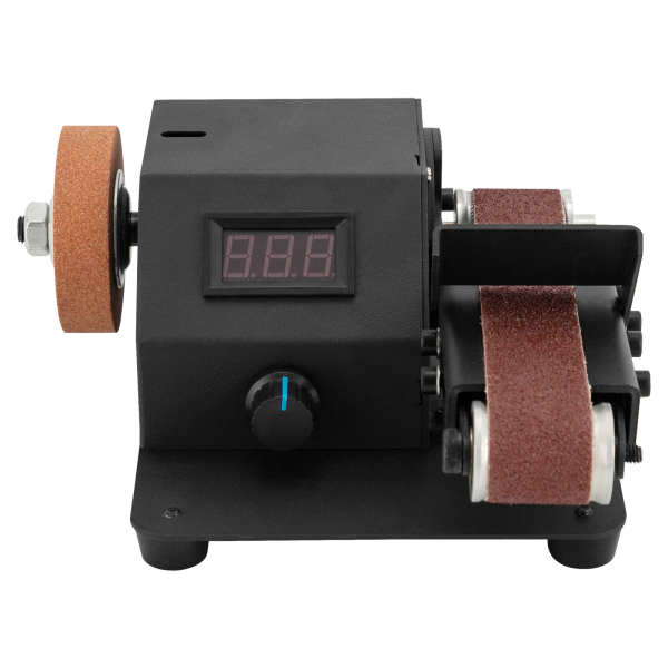 CNCEST Elektrischer Mini-Bandschleifer Elektrischer Bandschleifer Schärfbandschleifer