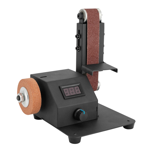 CNCEST Elektrischer Mini-Bandschleifer Elektrischer Bandschleifer Schärfbandschleifer CNCEST Elektrischer Mini-Bandschleifer Elektrischer Bandschleifer Schärfbandschleifer