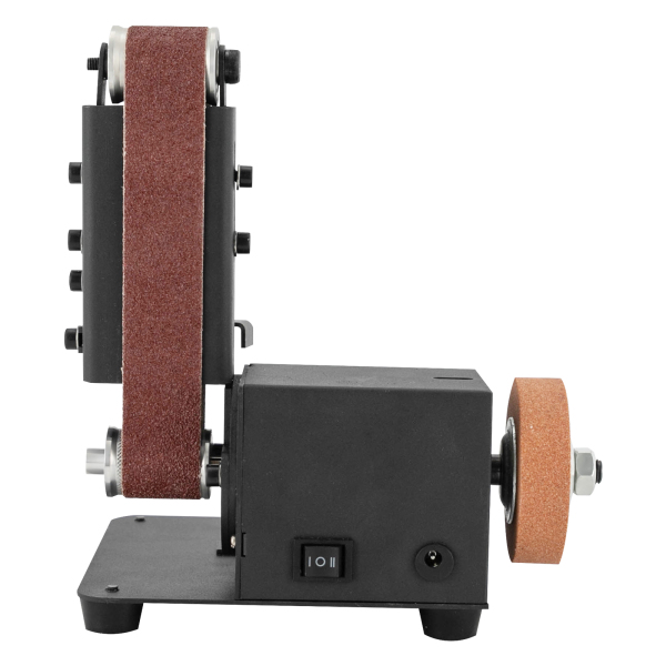 CNCEST Elektrischer Mini-Bandschleifer Elektrischer Bandschleifer Schärfbandschleifer