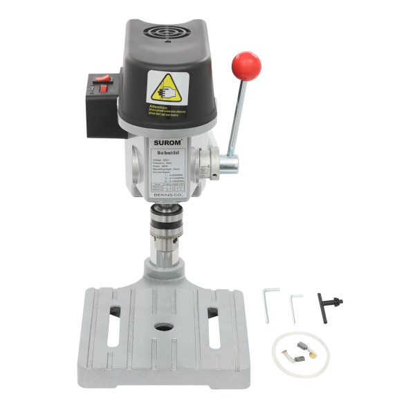 Mini-Tischbohrmaschine, kabelgebundene Mini-Tischbohrmaschine, tragbare Tischbohrmaschine für Lehrexperimente, Heimwerkerarbeiten