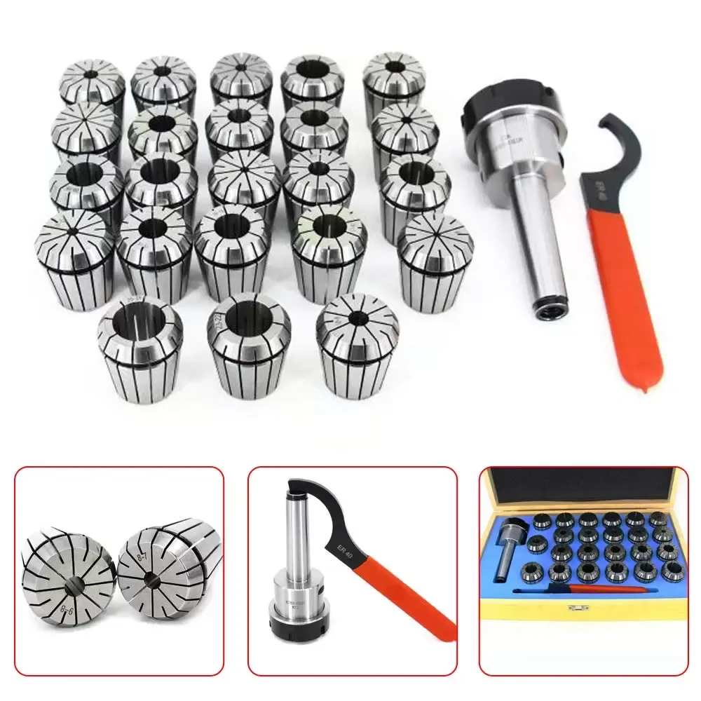 Spannzangenfutter Spannzangen MK3 + ER40 Satz 23Stck