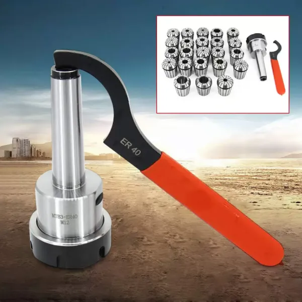 Spannzangenfutter Spannzangen MK3 + ER40 Satz 23Stck