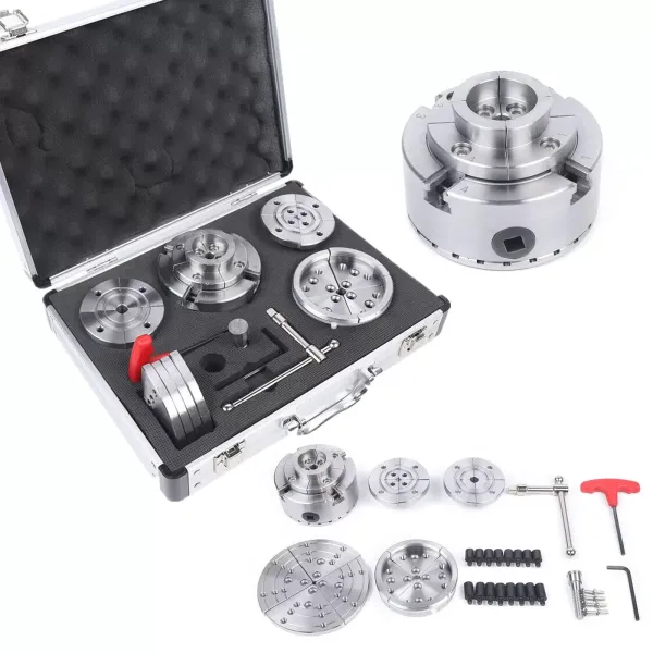 4 Backenfutter 90mm Vierbackenfutter M33 Selbstzentrierendes Drehbank Drehfutter 4 Backenfutter 90mm Vierbackenfutter M33 Selbstzentrierendes Drehbank Drehfutter