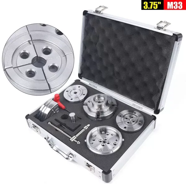 4 Backenfutter 90mm Vierbackenfutter M33 Selbstzentrierendes Drehbank Drehfutter 4 Backenfutter 90mm Vierbackenfutter M33 Selbstzentrierendes Drehbank Drehfutter