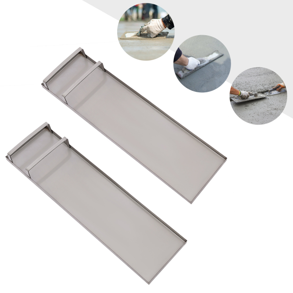 28"x8" Kniebretter aus Beton, Kniebretter aus Edelstahl, Gleitwerkzeuge für Betonbretter
