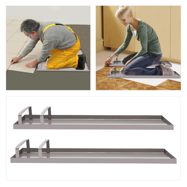 28"x8" Kniebretter aus Beton, Kniebretter aus Edelstahl, Gleitwerkzeuge für Betonbretter