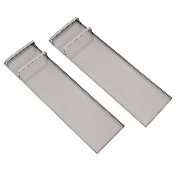28"x8" Kniebretter aus Beton, Kniebretter aus Edelstahl, Gleitwerkzeuge für Betonbretter