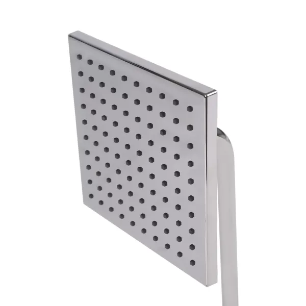Duschsystem mit Thermostat, 304 Edelstahl Regen Dusche Dusche Armatur Set Bad Wasserhahn Thermostat Kupfer für Badezimmer