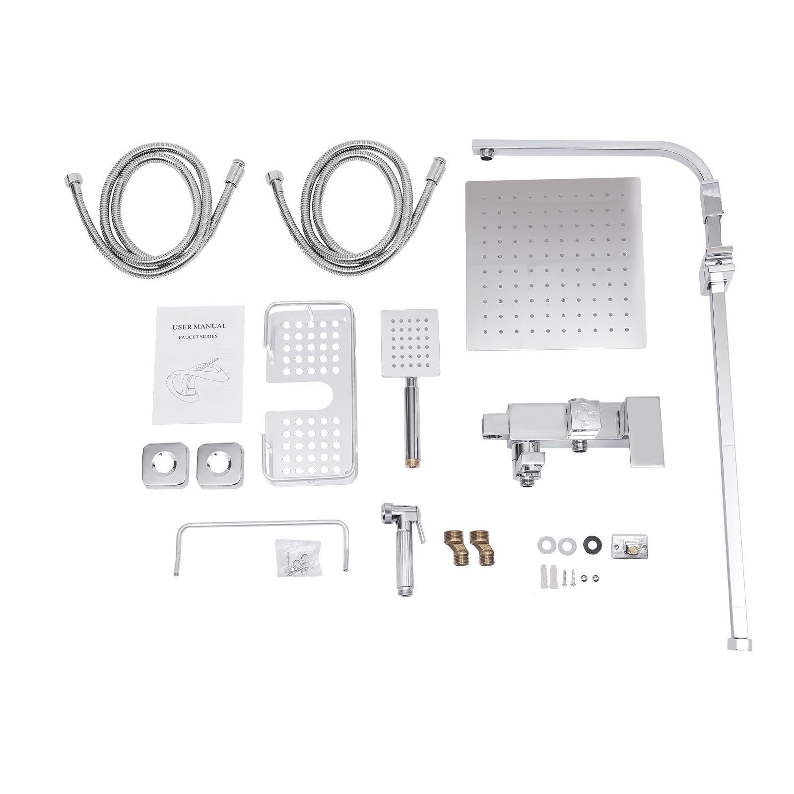 Duschsystem Regendusche Duschset Brausegarnitur mit Handbrause