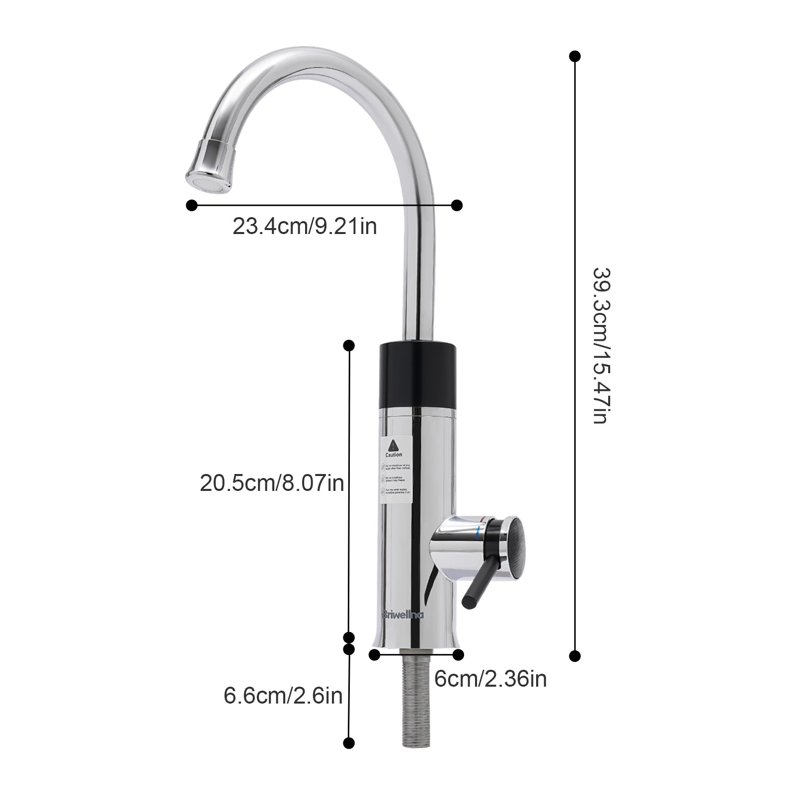 Elektrischer Wasserhahn, Wasserhahn für Durchlauferhitzer, elektrischer Warmwass Elektrischer Wasserhahn, Wasserhahn für Durchlauferhitzer, elektrischer Warmwass