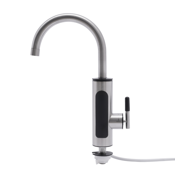 CNCEST Sofort Heißwasserhahn Elektrische Heizung Wasserhahn Elektrischer Hahn mit Led Digitalanzeige