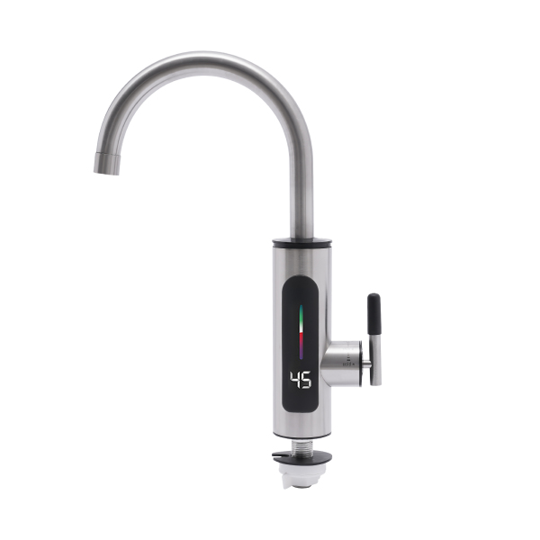 CNCEST Sofort Heißwasserhahn Elektrische Heizung Wasserhahn Elektrischer Hahn mit Led Digitalanzeige