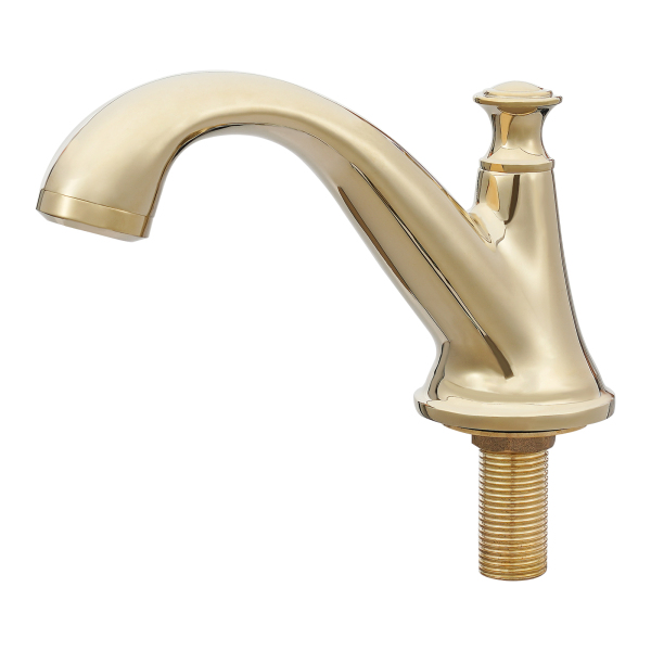 Waschtischarmatur 3 Loch Wasserfall Wasserhahn Waschbecken Mischbatterie Gold